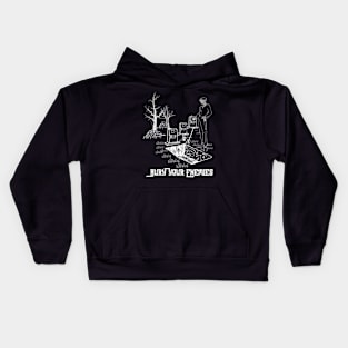 Bury Your Enemies - Boy - Dark Kids Hoodie